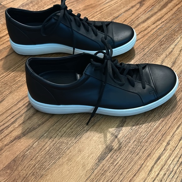 ECCO | Men's black Soft 7 City Tie Sneaker-size 8-8.5 - Picture 4 of 7